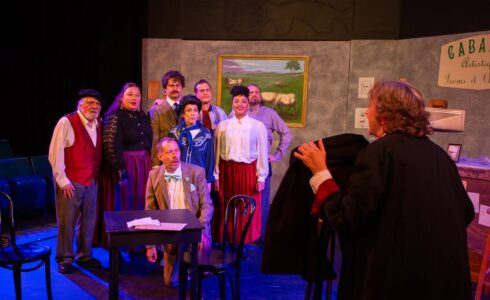 Cast of Picasso at the Lapine Agile